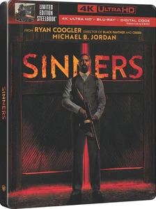 Sinners (Steelbook) (4K Ultra HD + Blu-ray + Digital Copy) Sealed EST 7/20 - Imagen 1 de 2