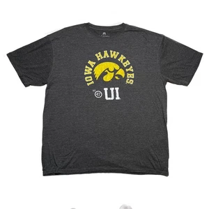 J. America Vintage Iowa Hawkeyes UI 47 T-Shirt Gray Men's XXL College Sports - Picture 1 of 5