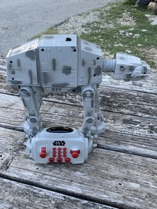 Thinkway Toys Star Wars U-Command AT-AT Walker With Remote Control Unit Exc Cond - Picture 1 of 8