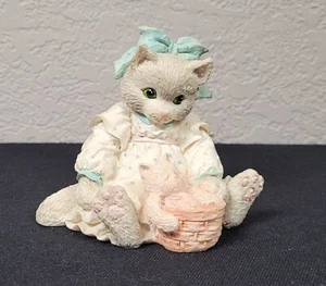 Enesco Calico Kittens Figurine You're A Friend Fur-ever #628018 (1992) - Picture 1 of 7