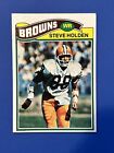 1977 Topps - #326 Steve Holden. Cleveland Browns