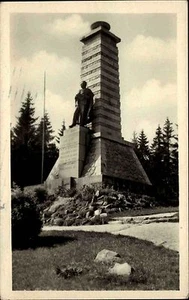 Postal Klenčí pod Čerchovem s/w 1961 lote en el monumento Jindřich Šimon Baar pomnik - Imagen 1 de 2