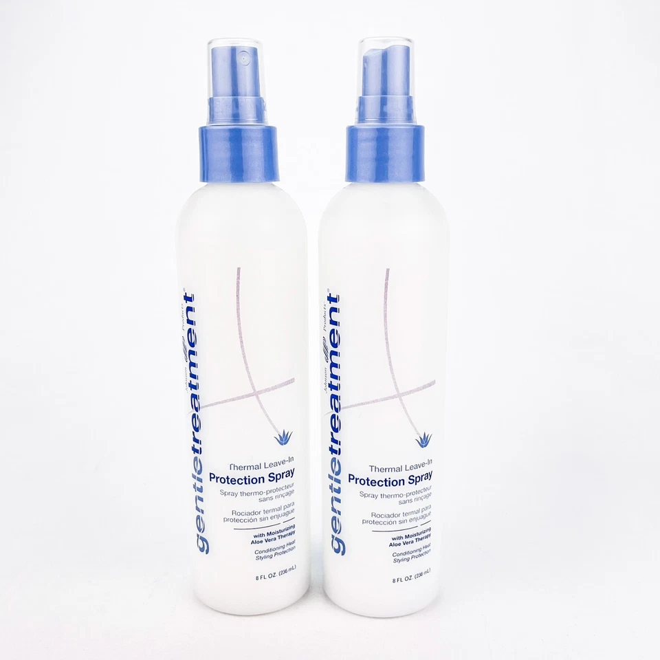 Johnson Tratamiento Suave Térmico Leave In Acondicionador Protección Térmica Spray Lote Foto 1 de 4