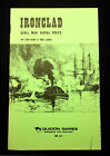 Guidon Games IRONCLAD Civil War Naval Rules 1973 - Tom Wham & Don Lowry - NOS