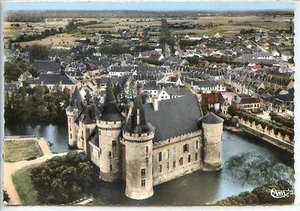 CP 45 Loiret - Sully-sur-Loire - Le Château - Vue aérienne - Picture 1 of 2