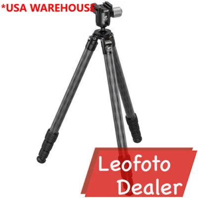 Leofoto SA-324CLX+MG-40X Arca & Picatinny Clamp Outdoors Tripod with Ballhead - Image 1 of 4