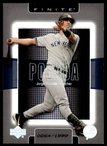 2003 Upper Deck Finite Jorge Posada 0264/1999 New York Yankees #62 - Picture 1 of 2