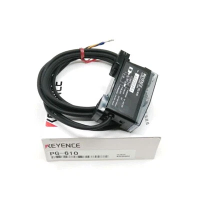 KEYENCE PG-610 Fiber Optic Sensor New✦KD - Image 1 of 4