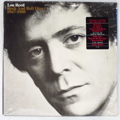 LOU REED ‎– Rock And Roll Diary 1967-1980 US 2LP SEALED  Velvet Underground - Image 1 of 2