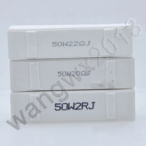 2-22ohm 50W Audio Speaker Divider Crossover Ceramic Resistance Cement Resistor - Picture 1 of 7