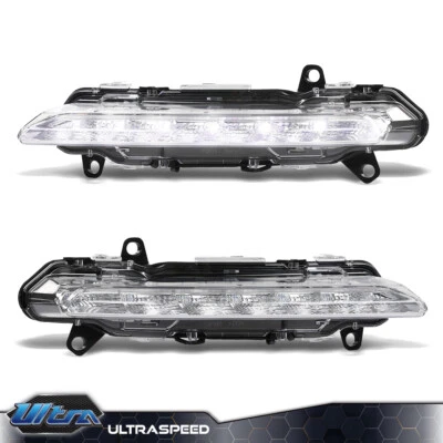 Luces antiniebla diurnas LED DRL 2 PIEZAS aptas para Mercedes Benz Clase S W221 09-13 Foto 1 de 4