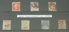 7 Gb Used Stamps Queen Victoria , 1D To 3D (Ref: 19194)