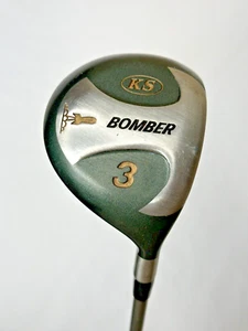 KS Bomber 3 Cabeza Verde con Empuñadura Original 43" Derecha - ¡Buen Estado! - Imagen 1 de 7