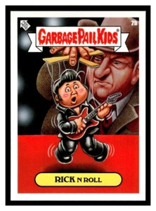 2023 Topps Garbage Pail Kids: Not-scars 2B - Rick N Roll - Elvis - Picture 1 of 2