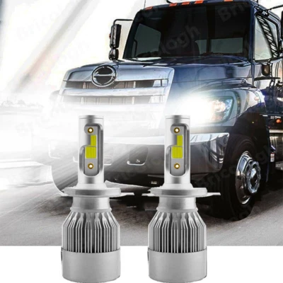 Kit de conversión de bombilla de faro LED 6000K para Hino 145 165 185 258 268 338 Foto 1 de 4
