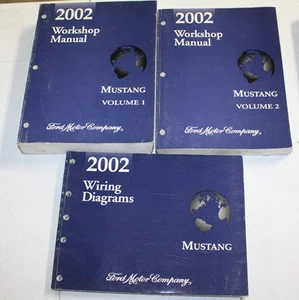 2002 Ford Mustang Service Manual & Wiring - Picture 1 of 1
