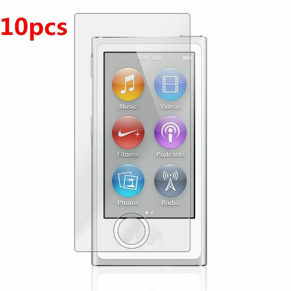 10X High-Quality Tempered Glass Screen Protective Film for iPod Nano 7th/8th Gen - Image 1 of 4