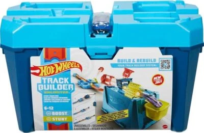 MATTEL Hot Wheels GVG09 Track Builder Unlimited Mega Crash Stunt Box NEU & OVP
