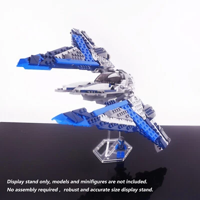 Soporte de exhibición para LEGO 75316 Mandalorian Starfighter, soporte acrílico 3D solamente. Foto 1 de 4