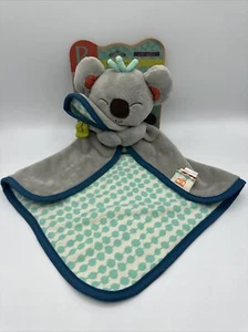 B. Snugglies Fluffy Koko Baby Security Lovey Blanket Soft Koala Bear - Picture 1 of 10