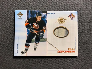 2000-01 PACIFIC PRIVATE STOCK OLLI JOKINEN GAME-USED GEAR STICK PATCH #51 - Picture 1 of 2