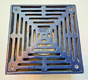 Zurn Heavy Duty Cast Iron 8 x 8 Inch Floor Drain - New Old Stock - No Box - Picture 1 of 6