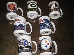 New 14 Ounce Ceramic COFFEE CUP NFL LICENSED =-- - Picture 1 of 7