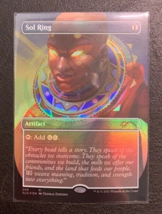 Sol Ring FA Foil - Secret Lair Black is Magic SLD 249 - NM EN - MTG - Picture 1 of 1