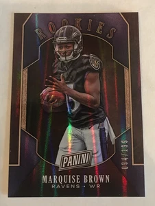 Marquise Brown 2019 Panini Black Friday Rookies 094/199 Ravens - Picture 1 of 3