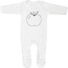 'Apple' Baby Romper Jumpsuits / Sleep suits (SS034343)
