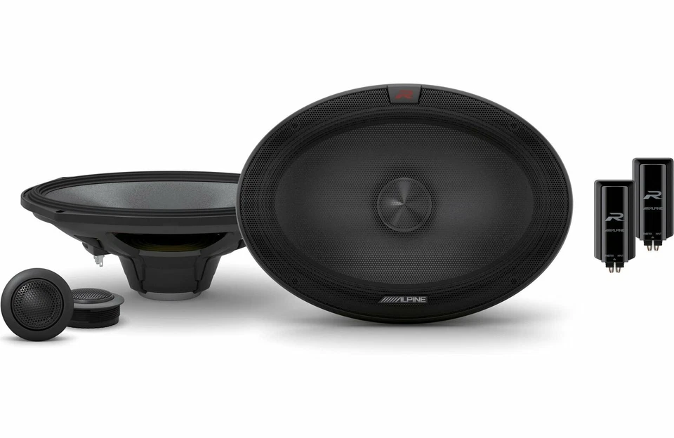 Altavoces de coche Alpine R-S69C.2, serie R 6x9" 2 vías componente - 300 vatios pico Foto 1 de 3