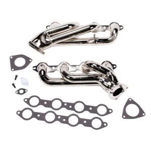 BBK 1-3/4" Titanium Ceramic Shorty Headers fits 1999-2009 GM Truck / SUV 6.0L V8 - Picture 1 of 10