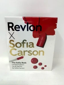 Revlon X Sofia Carson Limited Edition Lip & Nail Kit The Sofia Reds New Sealed - Picture 1 of 2