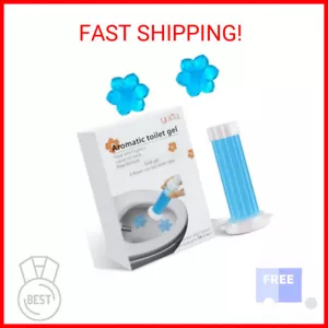 YUCO Toilet Gel Stamps Floral Shaped Toilet Bowl Cleaner Gel, Ocean Scent, Helps - Picture 1 of 2
