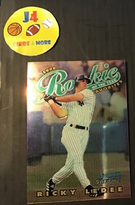 1997 BOWMAN CHROME RICKY LEDEE NEW YORK YANKEES ROOKIE CARD #103!!!!  - Picture 1 of 2