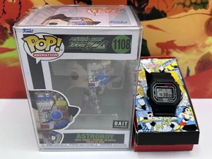 G-Shock Astro Boy 60th Anniversary 1000 Limited DW-5600VTATM & Funko 1108 -Bait - Picture 1 of 12