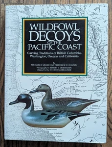 Wildvogelköder der Pazifikküste SIGNIERT von Miller & Hanson Schnitzerei - Bild 1 von 8