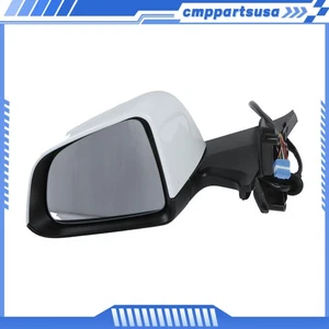 1Pc LH Driver White Painted Memory Mirror For Tesla Model Y 2020-2023 - Bild 1 von 15