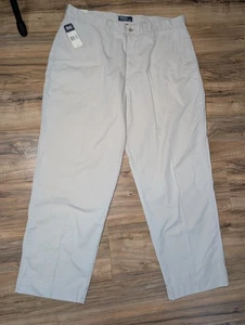 Pantalones Polo Ralph Lauren Hombre 40x30 Beige Philip Chino Pantalón Recto Frente Plano - Imagen 1 de 6