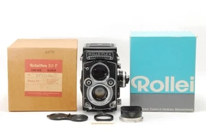3.5F Type 5【CLA'd NEUWERTIG in Box/Meter funktioniert】Rolleiflex TLR 6x6 Filmkamera JAPAN - Bild 1 von 21