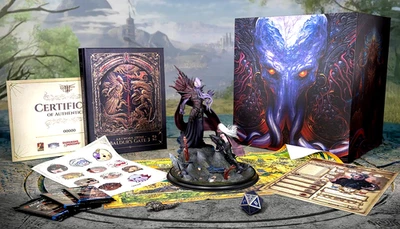 Baldur's Gate 3 коллекционное издание официальная художественная книга в твердом переплете «как новое состояние» - Изображение 1 из 4