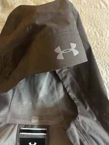 niedriger Preis!Neu Windbreaker Jacke Gr. Large Reißverschluss vorne Seitentaschen Kapuze - Bild 1 von 8