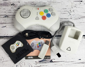 Retro Fighters D6 Wireless Controller  White - Dreamcast, PC & Nintendo Switch