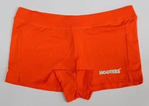 HOOTERS WAITRESS ORANGE SEXY AUTHENTIC UNIFORM SHORTS NEW STYLE! (S) SMALL - Picture 1 of 4