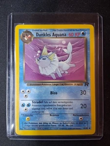 Team Rocket Dark Vaporeon (Dunkles Aquana) 45/82 German set - Picture 1 of 2