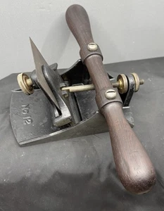 Stanley No. 12-  Veneer Scraper Plane Rosewood Handles USA with Blade - Picture 1 of 5