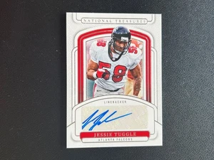 Jessie Tuggle 2024 National Treasures Auto Autograph Atlanta Falcons 81/99 C54 - Picture 1 of 2