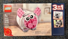 New and Factory Sealed Box Lego 40251 Piggy Bank Creator 3 in 1 Retired