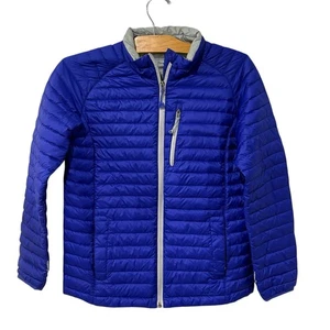 LL Bean | Puffer Jacket Double Up System Purple Quilted Down- Size Large 14 16 - Picture 1 of 7