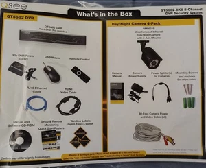 QSee NEW Open Box - 8 Channel DVR 1TB HDD, 8 Cameras (960H) - QT5682-8K8-1 - Picture 1 of 7